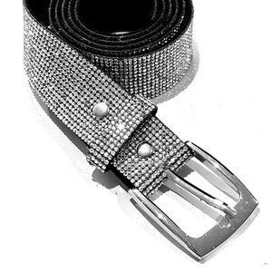 Luxury Vintage Crystal Rhinestone Belt 43.5”